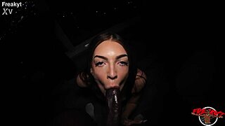 New French girl Salome TAKES ON huge BBC in Los Angeles with rimjob and sloppy blowjob action