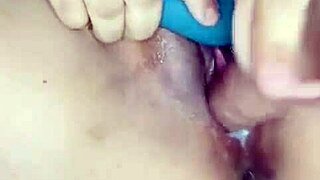 pamela caliente takes big black cock dildo in squirting anal session