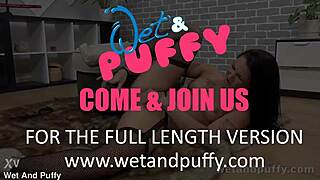 Exploring wet and puffy sensations in a Czech brunette's close-up session with toys and tattoo details