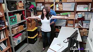 Oh Wow, Can This Dirty Shoplifter Really Fuck The Officer To Dodge Jail Time?!