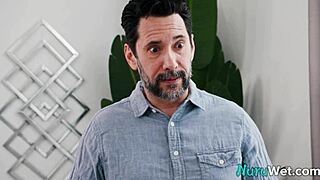 i'm sexy blonde teen 18+ masseuse pouring nuru gel on naked body riding clients dick tommy pistol summer vixen