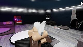 roblox cat girl takes big black cock in doggystyle