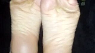 The narrative unfolds with english soles showcased by a fierce lady in submissive poses.