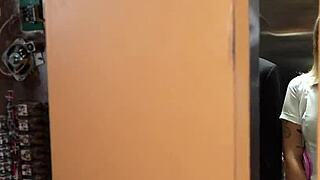 i'm trapped in elevator with horny guy turning me into his personal plaything with deepthroat and facial