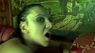 Horny European Milf in Lingerie Gets Wet Pussy Fingered, Cunilingus, Blowjob, Doggystyle Anal, Double Penetration with Cum in Mouth Swallow