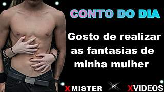 conversational tale of fulfilling the wife's erotic fantasies