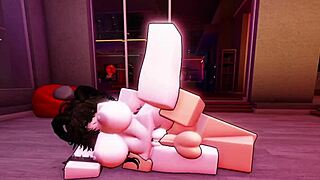 i'm this little slut begging you to fuck me hard in every hole on roblox with sucking and riding that monster cock