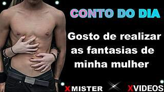 conversational tale of fulfilling the wife's erotic fantasies