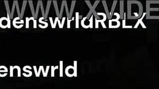 Destroying friend's tight pussy in Roblox?