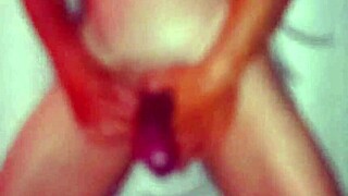 Big chocolate CFNM guy SPINS like a pinwheel to music in modest hot striptease with clothes ripped