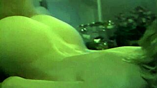 In a retro classic scene, the night temptress explores hairy pussy licking with big tits milf.