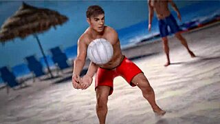 conversational-emoji beauty and the thug topless on beach with petite redhead piercing 😍🏖️