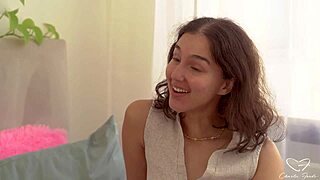 Hey, how about I dive into Charlie Forde's wet pussy with my tongue?