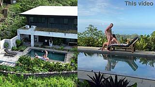 Whoa, check out this real outdoor public sex with juicy wet pussy and facial cumshot everywhere!