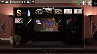 Horny Slut In Lingerie Plays Game With Monster Cock Fucking And Cumshot