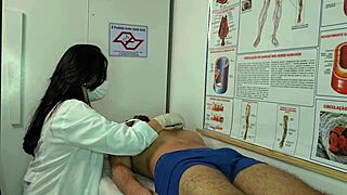 Nurse Gets Aroused Seeing Patient Erection Leading To Juicy Blowjob And Intense Hospital Sex With Brazilian Latina