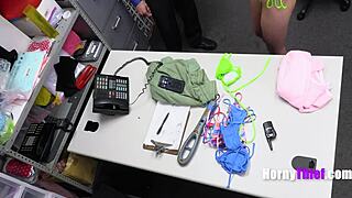 Chloe Rose CAUGHT SHOPLIFTING In Bikini By Old Man Who PUNISHES Petite Teen!