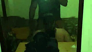 I love how this chubby bbw polishes my black cock fiercely