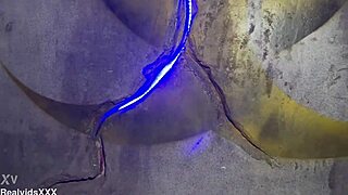 Oh man, fucking this irradiated slut with shaved pussy and natural tits!