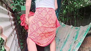 hey, this slim sexy girl is cleaning house in cosplay, then gets fucked hard by the plump boss with gaping ass action