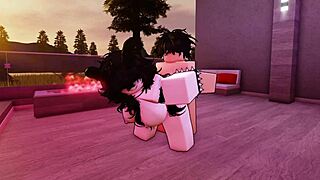 i'm this little slut begging you to fuck me hard in every hole on roblox with sucking and riding that monster cock