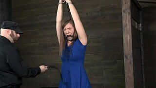 Why Does This Beautiful Sub Drool While Getting Hogtied and Dominated?