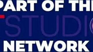 collared 18+ submissive gets edged by two guys in teasing threesome with goth vibes