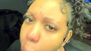 Mochi G delivers intense blowjob to RichDaPiper with cumshot facial.