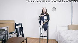 mari's first casting interview with pornstar vibes 😎