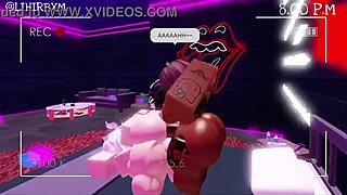 Two futanari dominate one female in intense femdom sex with pussy penetration