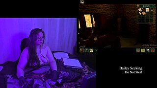 I love how these big natural tits feel naked in the remastered play through part 4