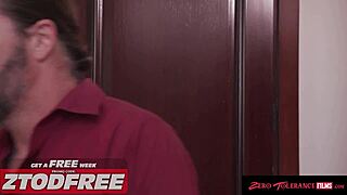 hot latina babe gets caught masturbating by older man. he gives her deepthroat blowjob, missionary fucking, face fucking, and rough anal with natural tits bouncing.