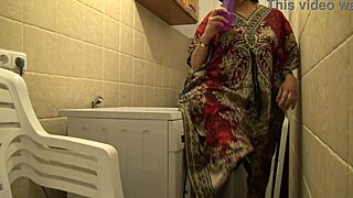 Horny woman screams for guy to lick her pussy in kitchen cheating scene!