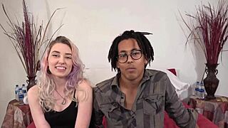 Will Desperate Amateurs Kimmy Mila and Misty Handle Big Cock Stretching Their Tight Pussies?