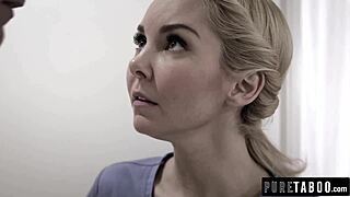 This Wife Is Ready to Do Anything for Her Husband Including Blonde Blowjob Massage Deepthroat and Rimjob