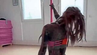 why not dive into anuskatzz's exotic pole dance compilation with fitness anal action in heels?