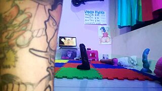 Joi en español, empty your load in my gaping whore ass with bbc teen miniskirt fun