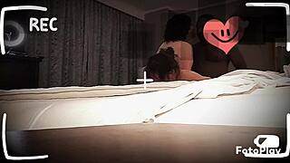 snowbunnyqueen27 gets wild in interracial threesome with chubby bbw ridin big black cock in doggystyle