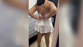 Damn, My Sister-in-Law Teases Me with Door Open While Changing and Welcomes Me Like a Total Slut in Bedroom!