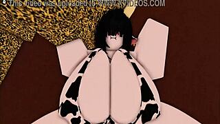 Oh yeah, that cowgirl's getting fucked hard by the bull now!