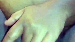 Curvy pawg babe with big ass and tits masturbates solo on bed after church until orgasm.