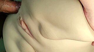 Casual close-up shows sexy shaved doll getting double penetration with toys in ass and pussy.