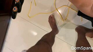 Petite French Girlfriend Gets Mouth Fucked and Spanked in Full Premium Video