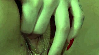 Lesbea woman lets young girl explore body