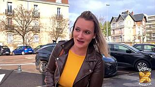 beautiful blonde milf kelly in lingerie joins mmf threesome showing big tits and small waist