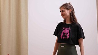 she let him rock her world with steamy sex and creamy cum in mouth finish