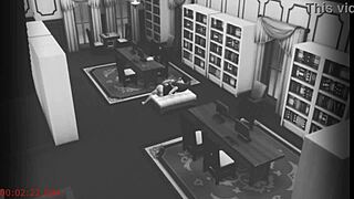 why is this wife cheating and fucking a stranger at the library on cam?