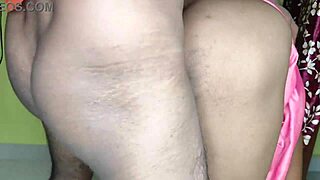 Horny Indian housewife bhabhi unleashes wild blowjob and doggystyle creampie pounding with massive tits and huge cock in steamy dirty talk session!