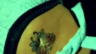 Angel lima is looking so hot showing off her bikini tan lines 😍🍑