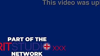 Wow, this British 19-year-old cutie does a footjob, then 69s, and plays with cum after some foreplay